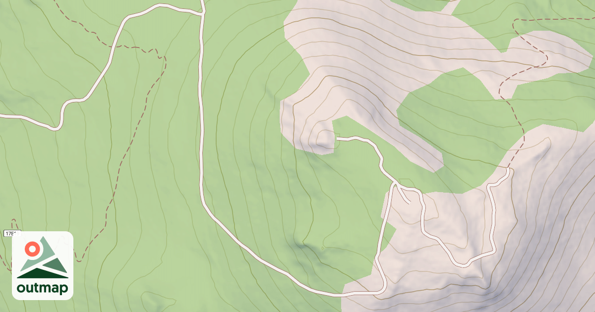 Map of Boca Hill Ohv
