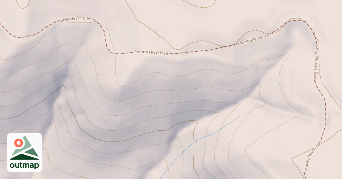 Map of Trout Valley Trail