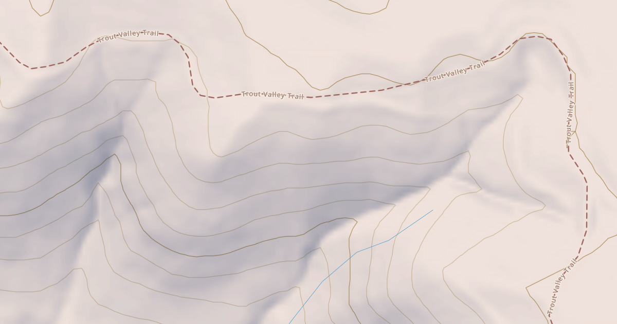 Map preview of Trout Valley Trail