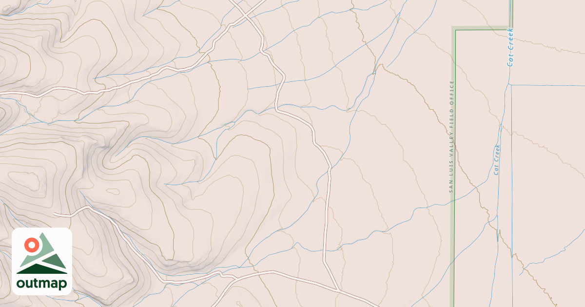 Map of BLM National GTLF Public Motorized Roads c75614a9-5947-49e8-9732-af3203985568
