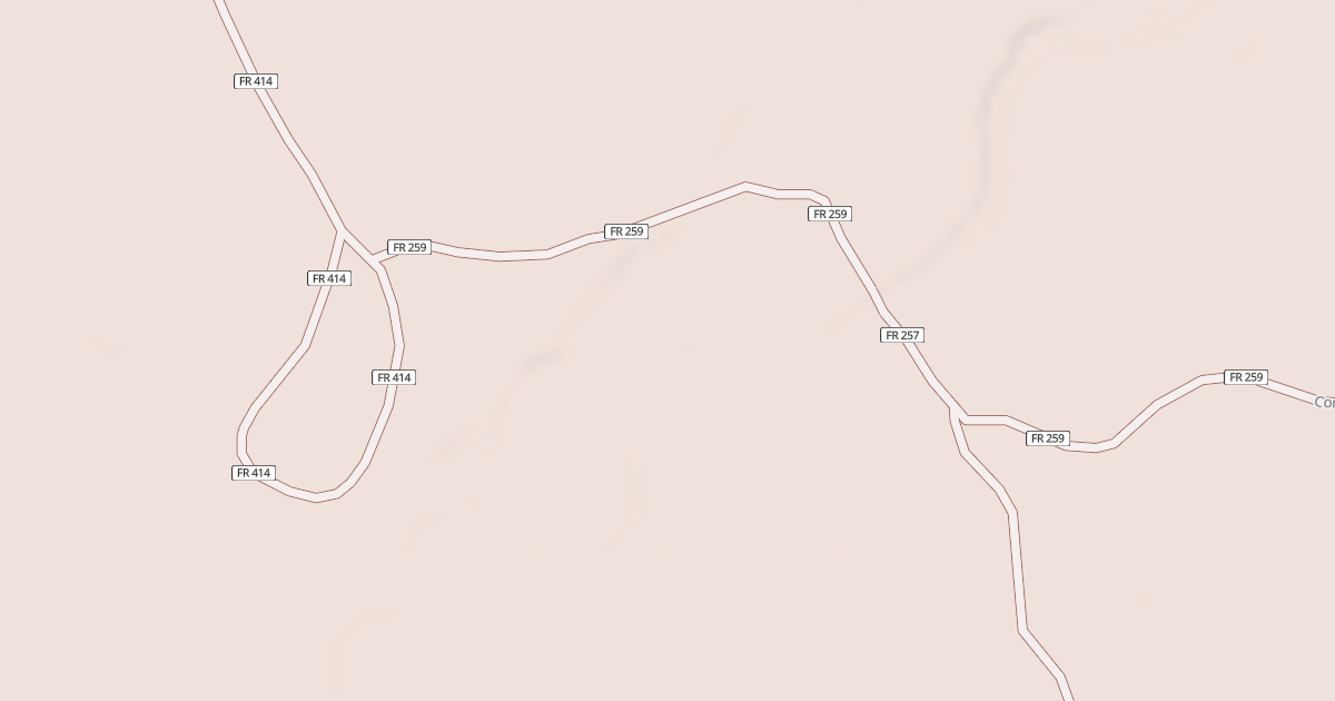 Map preview of CORRALS CONNECTOR