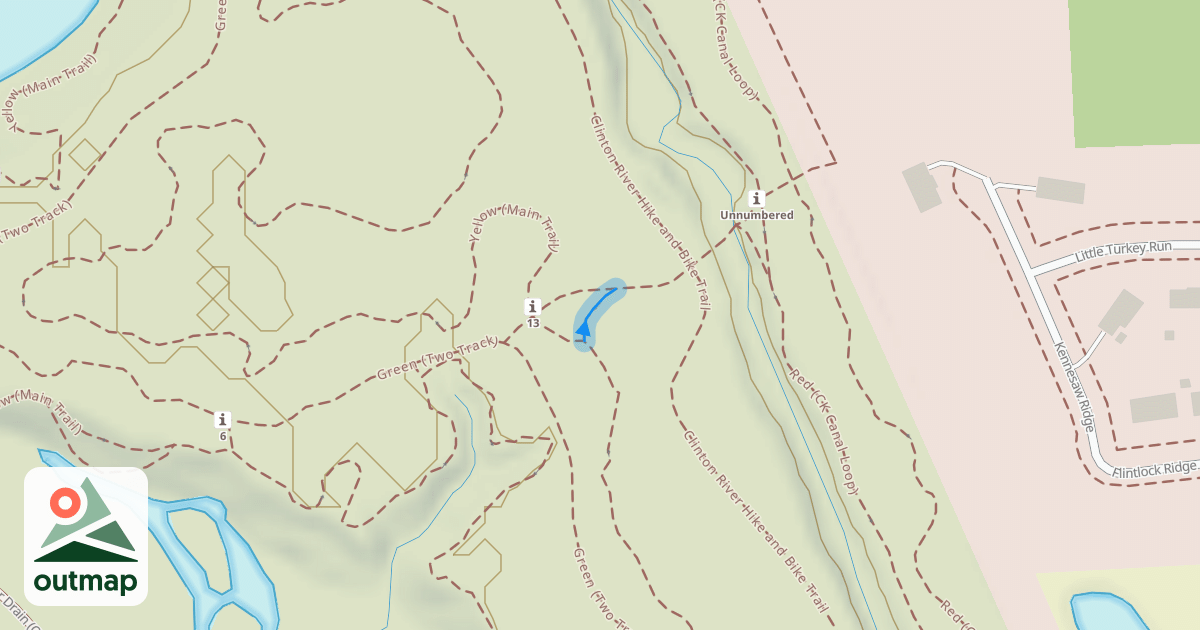 Map of Red (CK Canal Loop)