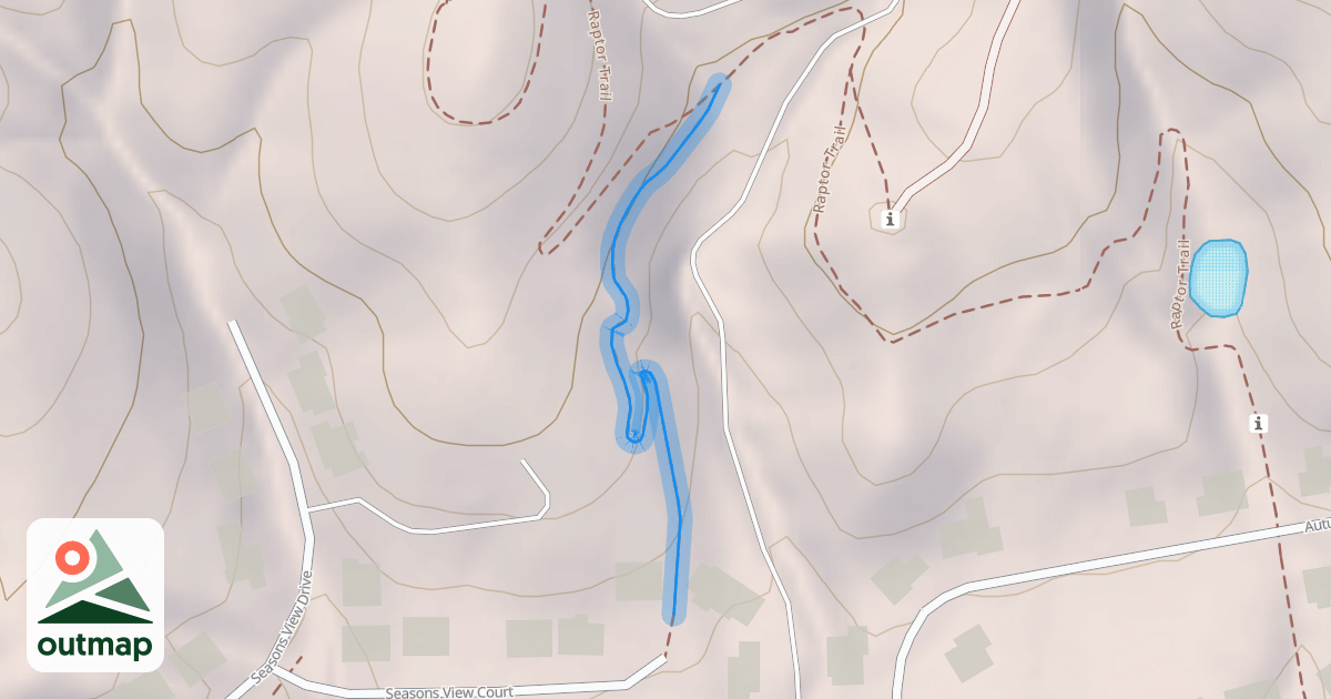 Map of Raptor Access Trail
