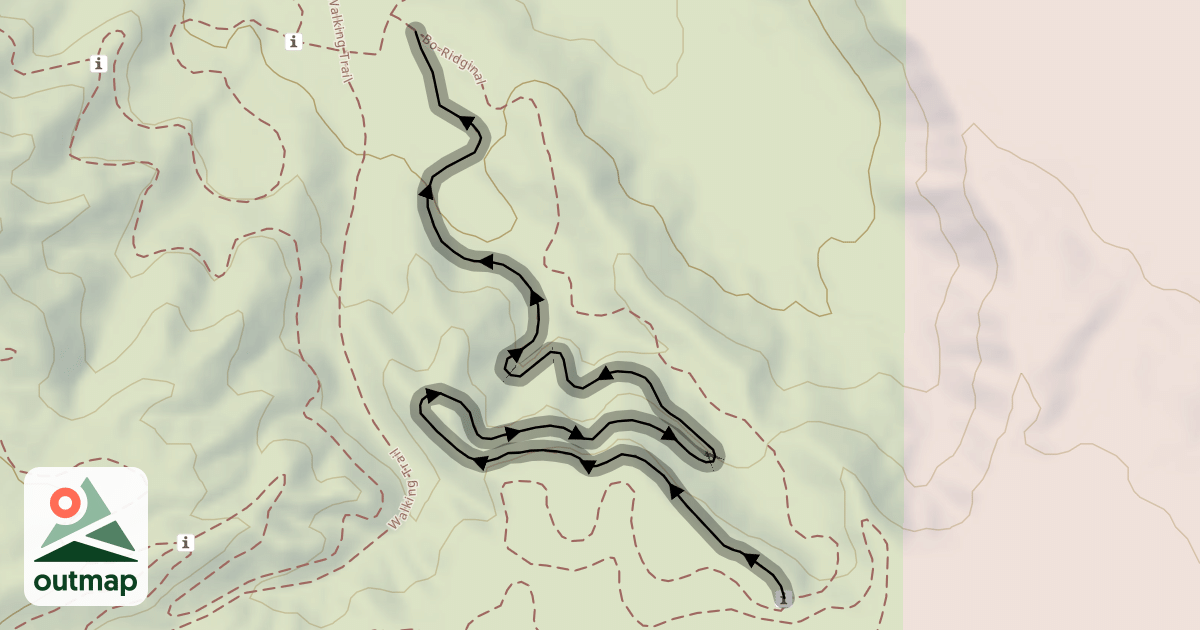 Map of Stroll the Steeps