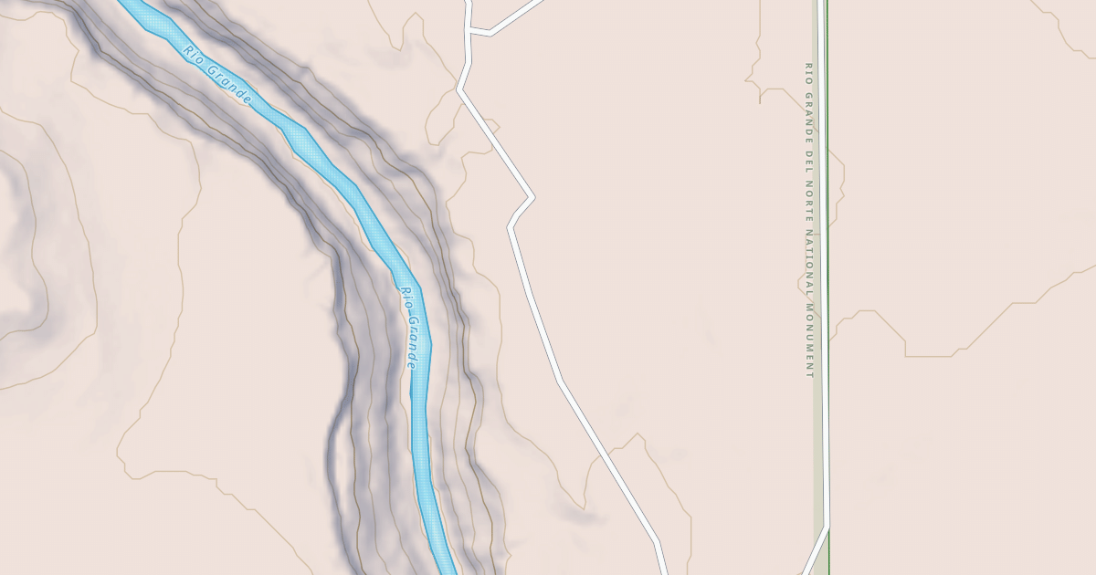 Map preview of East Rim Trail