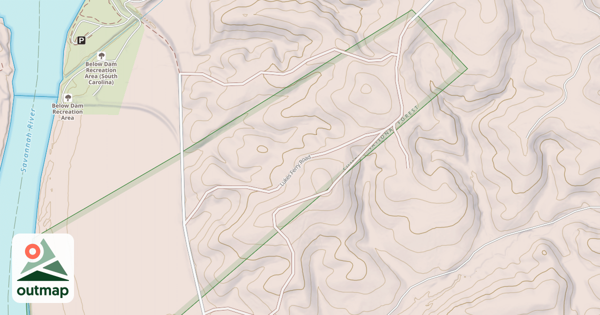 Map of ROAD 645