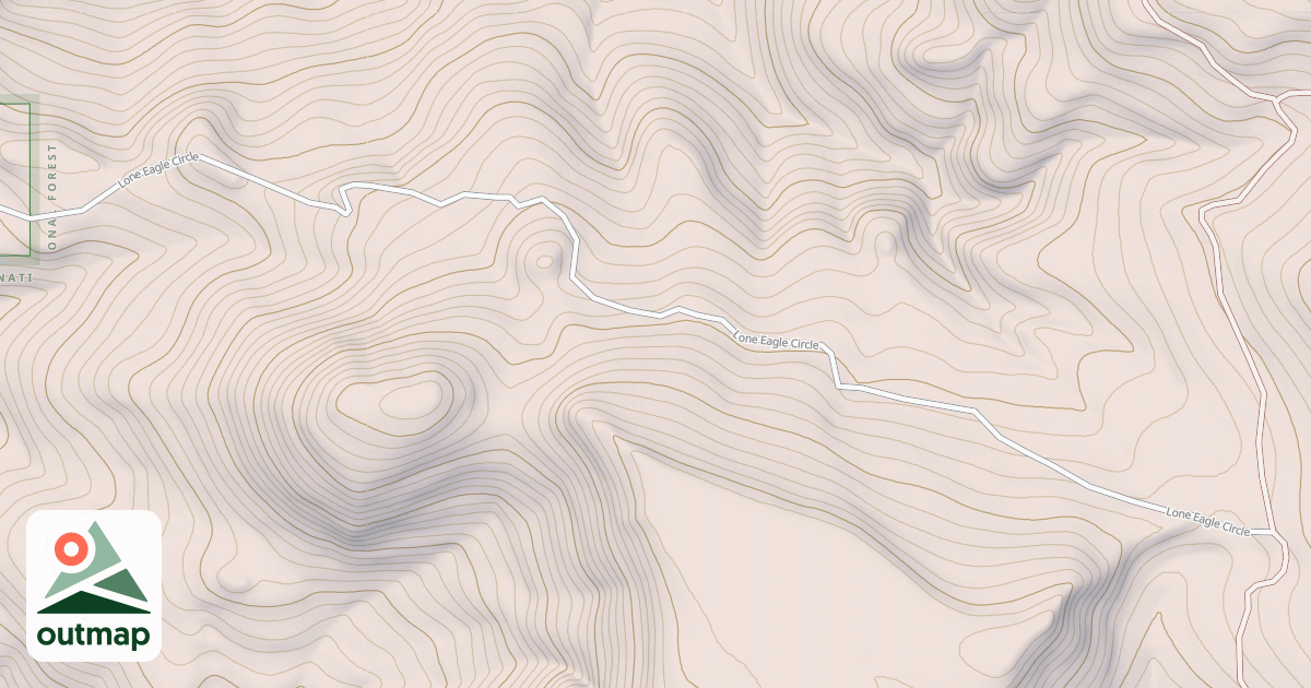 Map of EAGLE ROCK