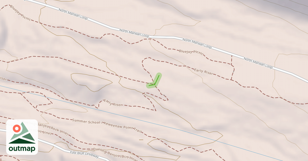 Map of Campground Connector