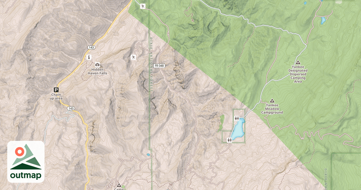 Map of SECOND LEFT HAND