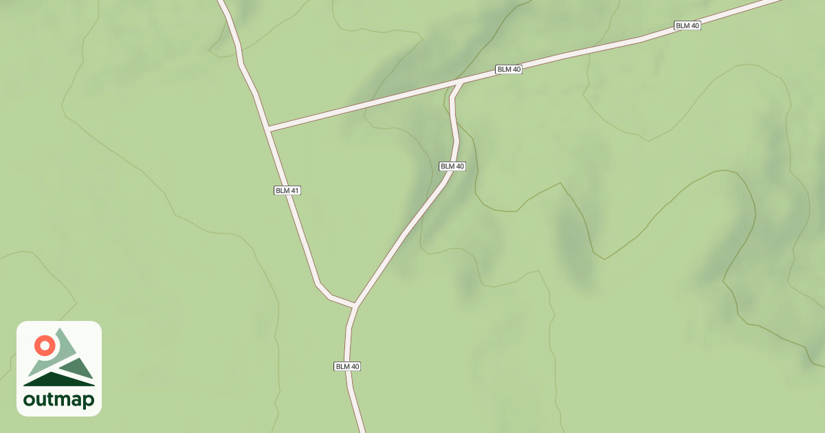 Map of BLM National GTLF Public Motorized Roads 2e6ee8b2-62bb-40db-97b1-47783acc3a8c