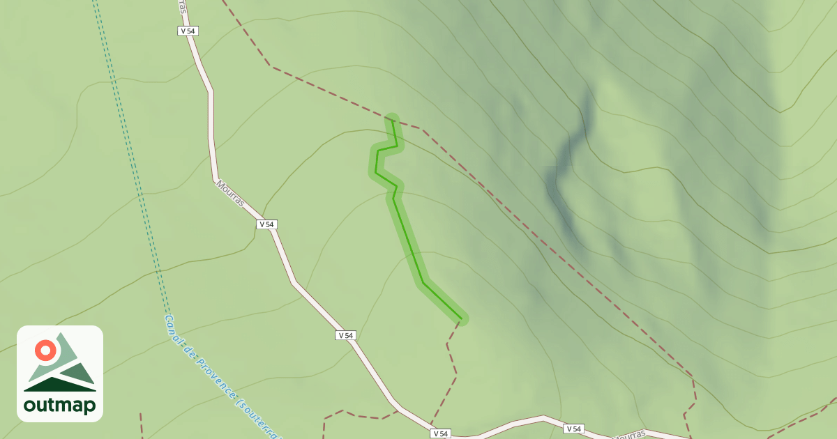 Map of Miniduro Mourras