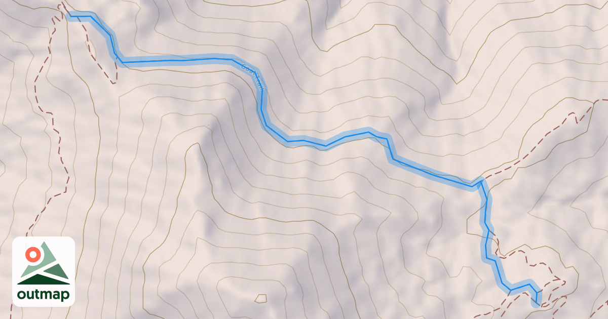 Map of Goat Trail