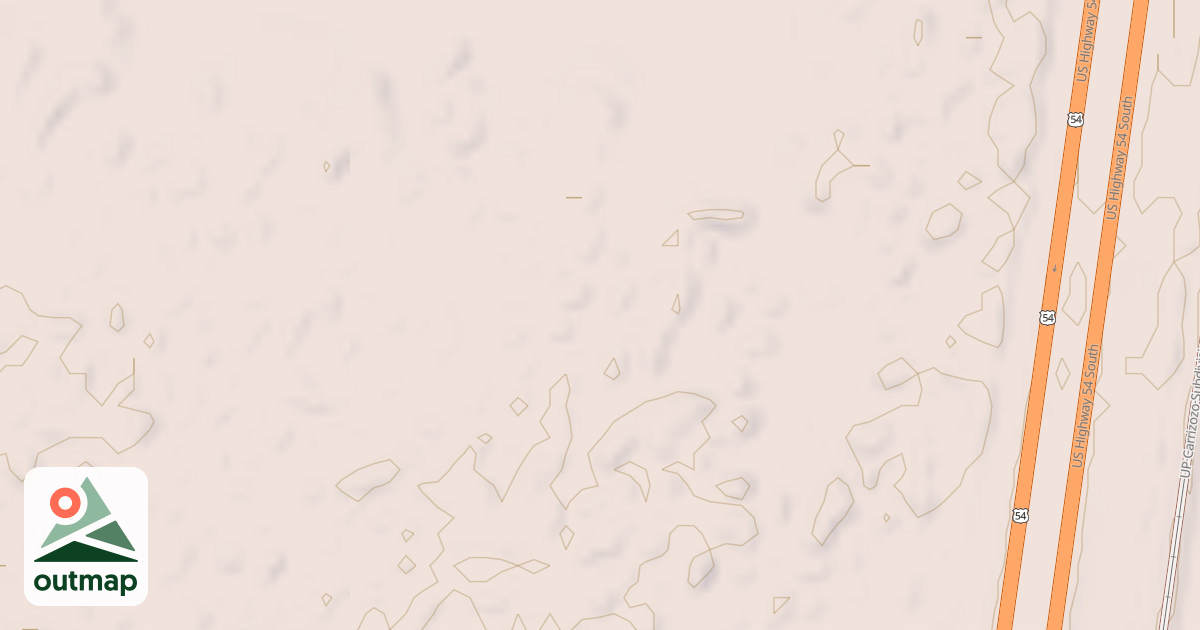 Map of Red Sands Ohv - Trail System