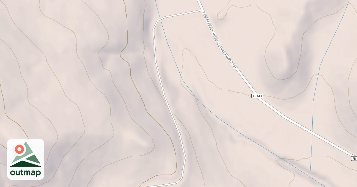Map of BULL CRK