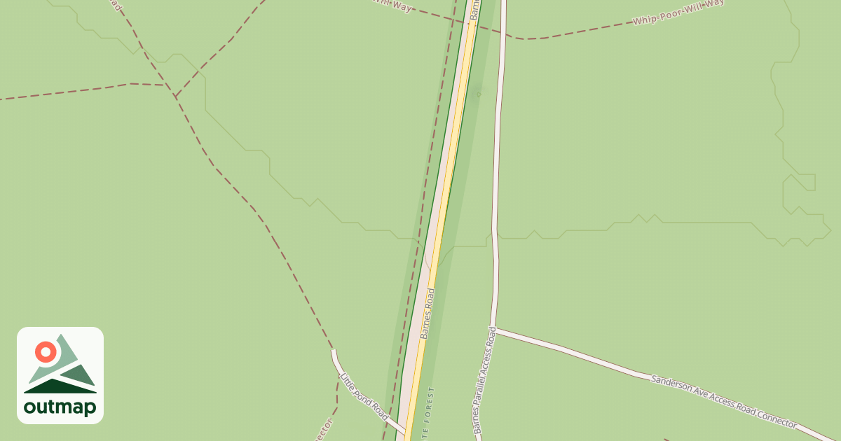 Map of Correllus Bike Path