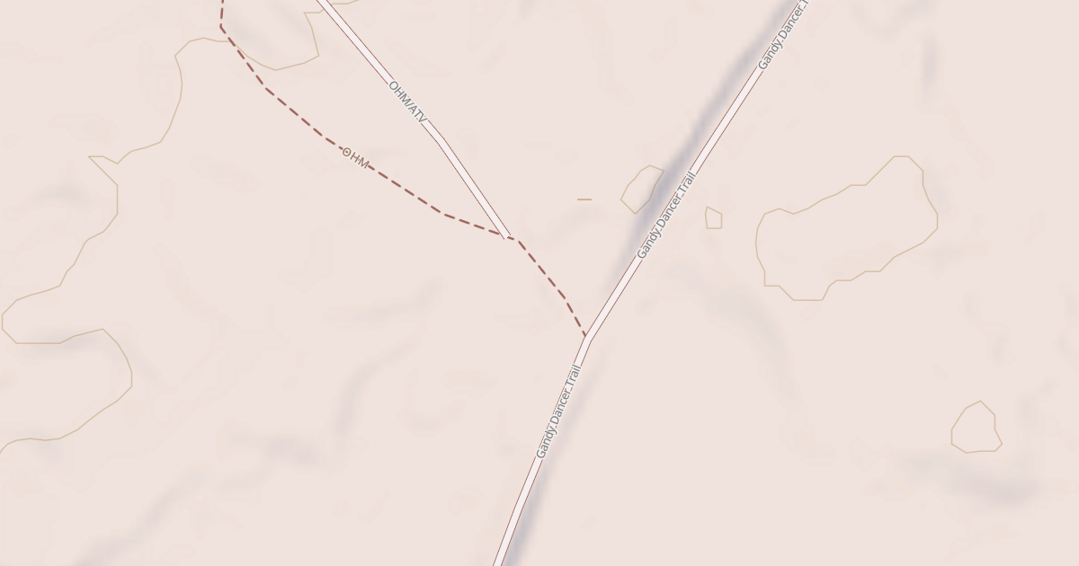 Map preview of Straight Arrows Trail