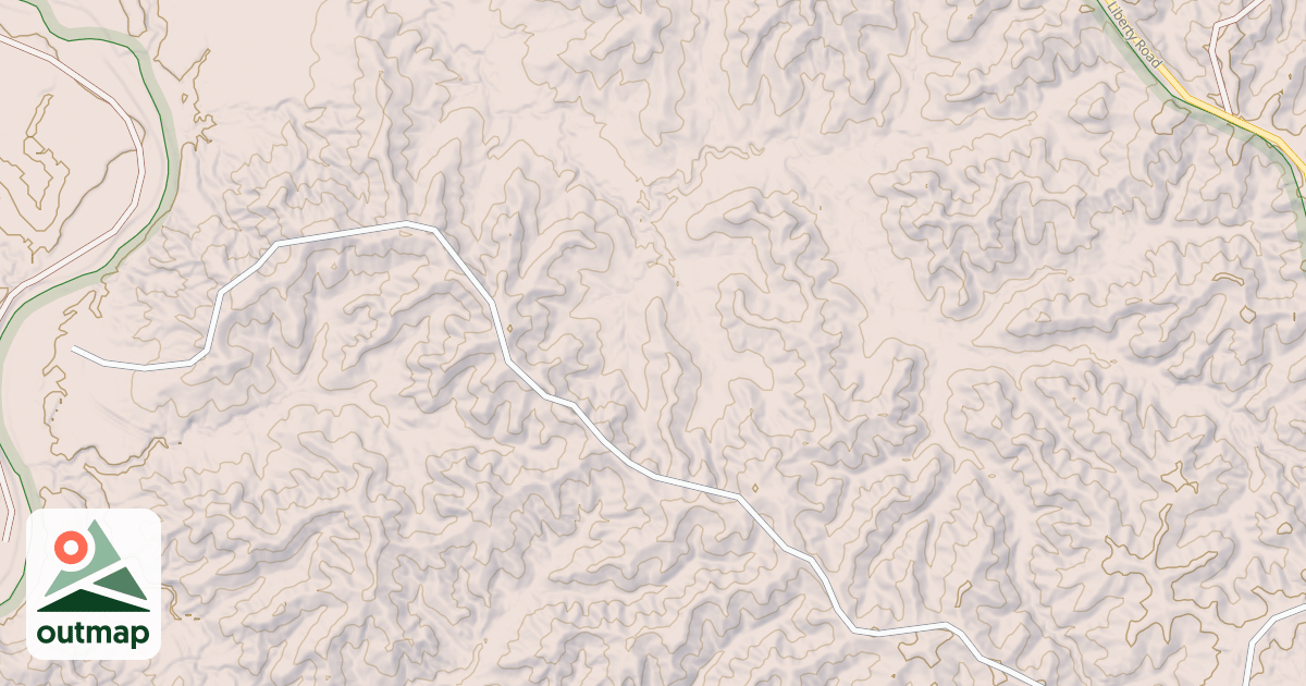 Map of USFS National Forest System Roads {E07386B3-B295-4978-92A4-6E21C6B338DC}