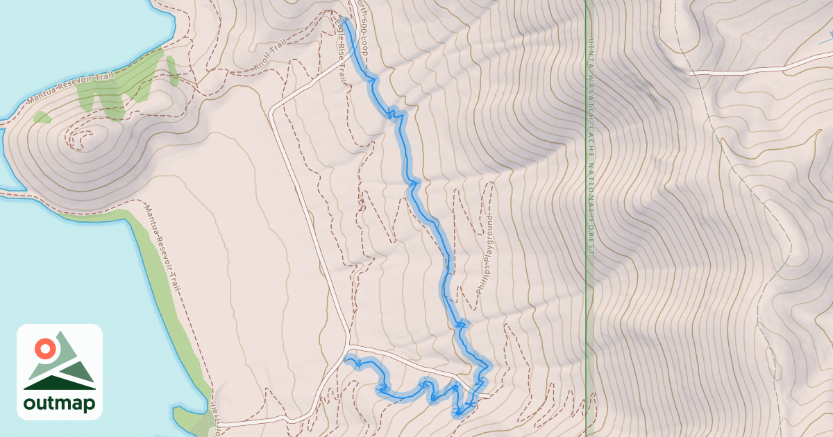 Map of Eagle Rise Trail