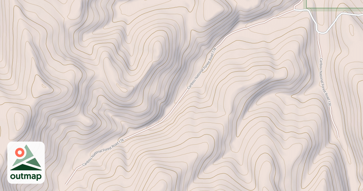 Map of BURCHERTT SPRING