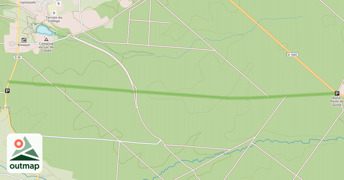 Map of Route de la Croix des Veneurs