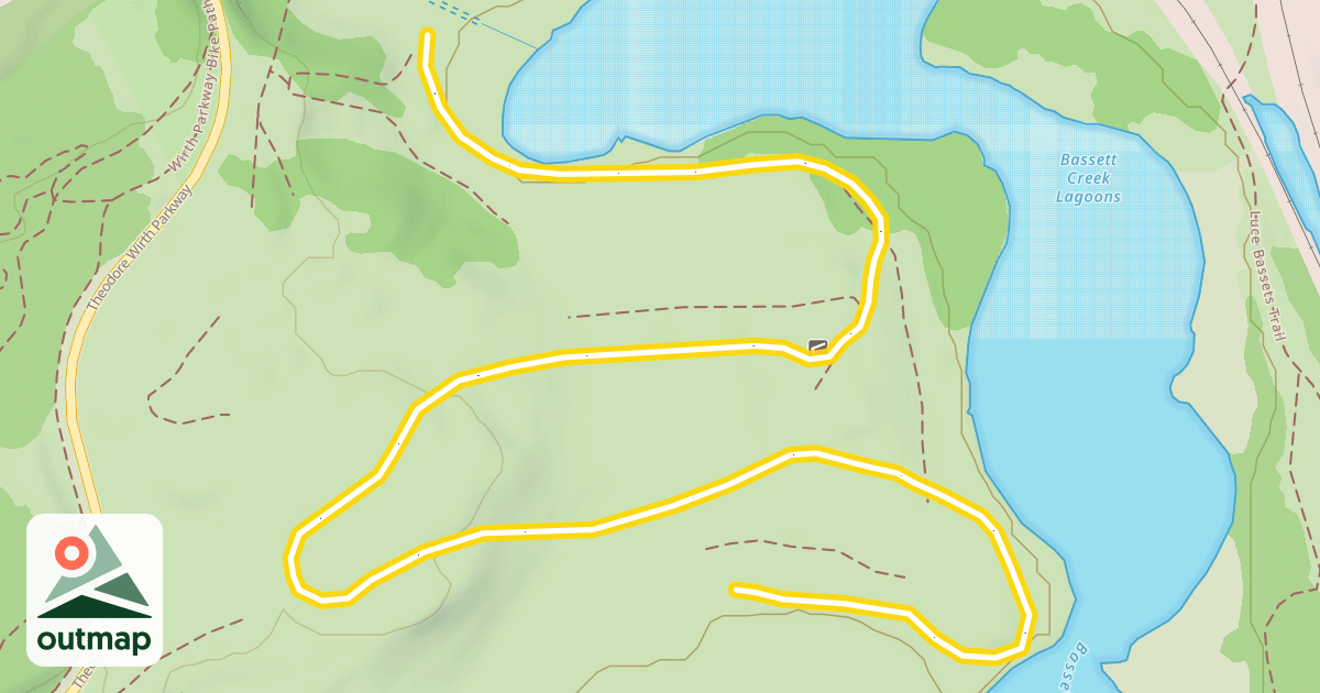 Map of Skyline Trail