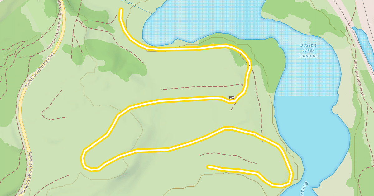 Map preview of Skyline Trail