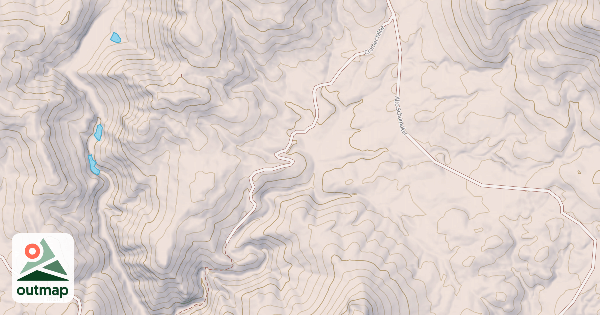 Map of CRAMER MINE