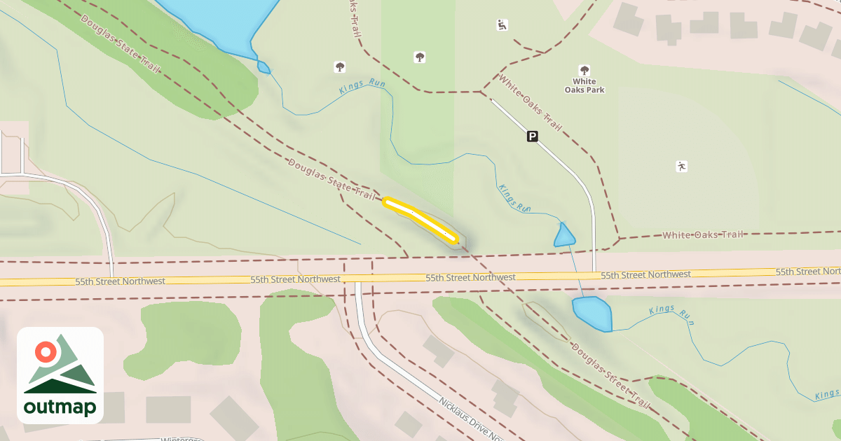 Map of Douglas Street Trail
