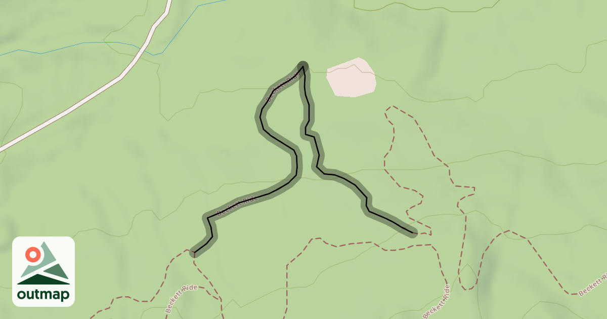 Map of Beckett Ride