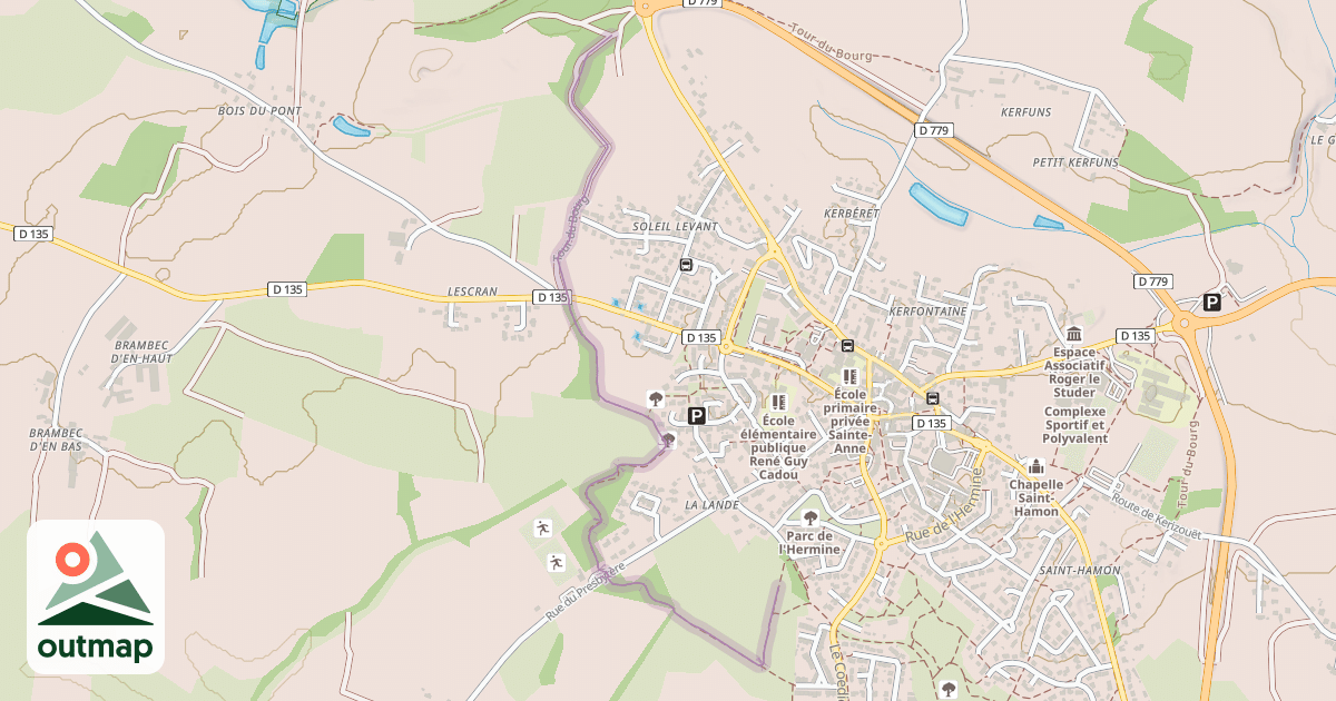 Map of Tour du Bourg