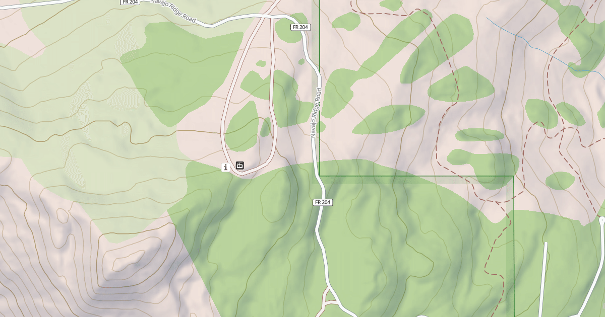 Map preview of Navajo Point