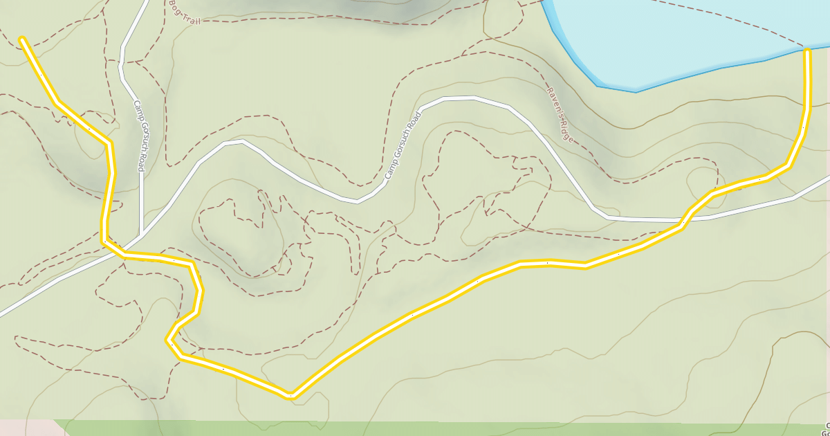 Map preview of Edmonds Lake 7.5k