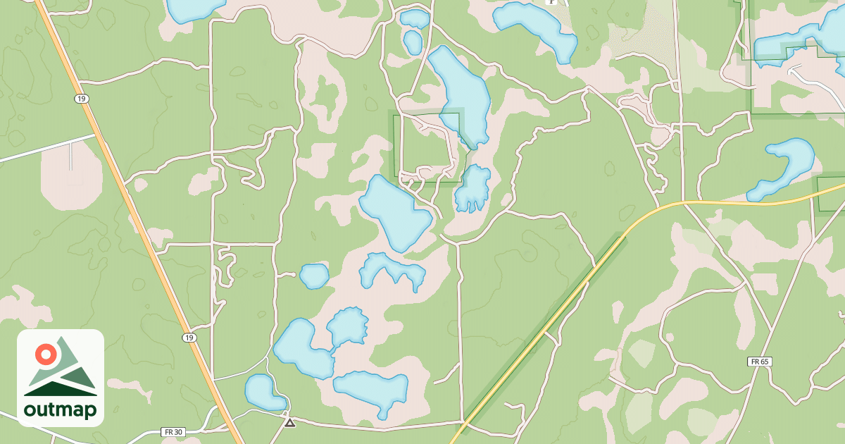 Map of USFS National Forest System Roads {B0340F54-70FB-4B4F-8BFA-0D3F9923E062}