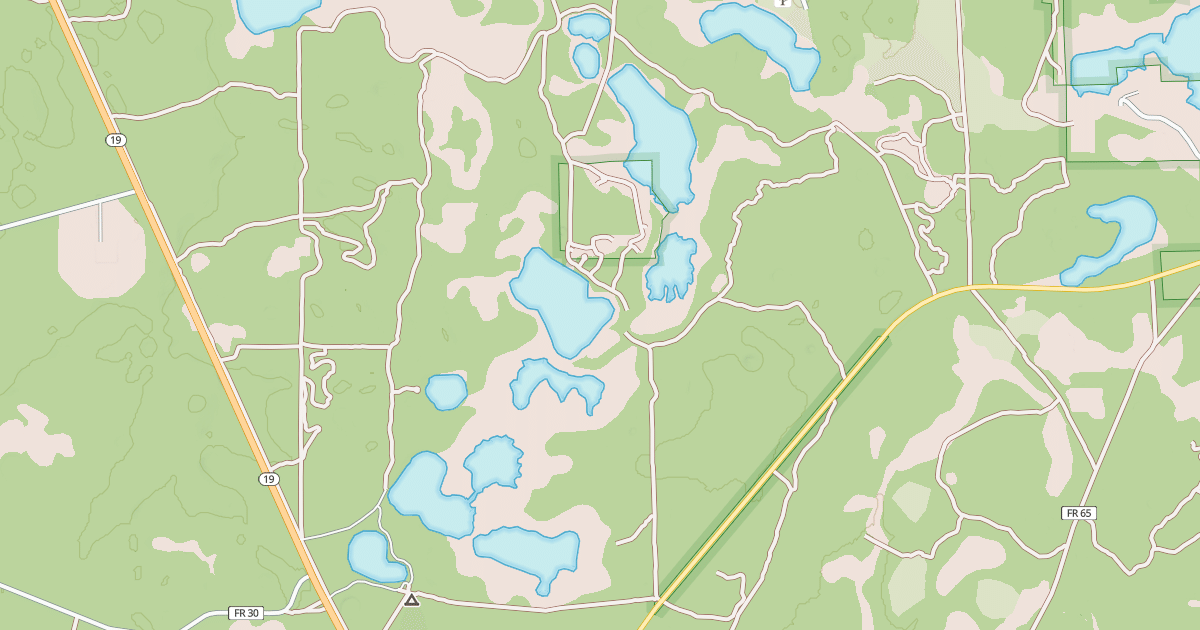 Map preview of USFS National Forest System Roads {B0340F54-70FB-4B4F-8BFA-0D3F9923E062}