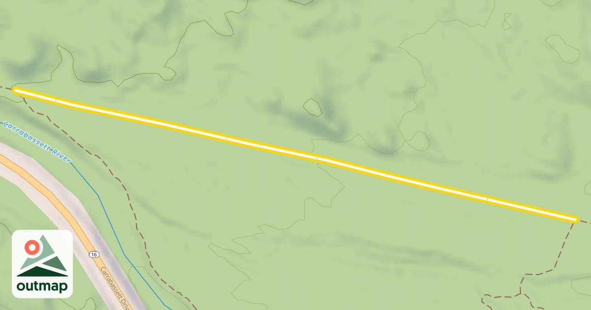 Map of Narrow Gauge Pathway