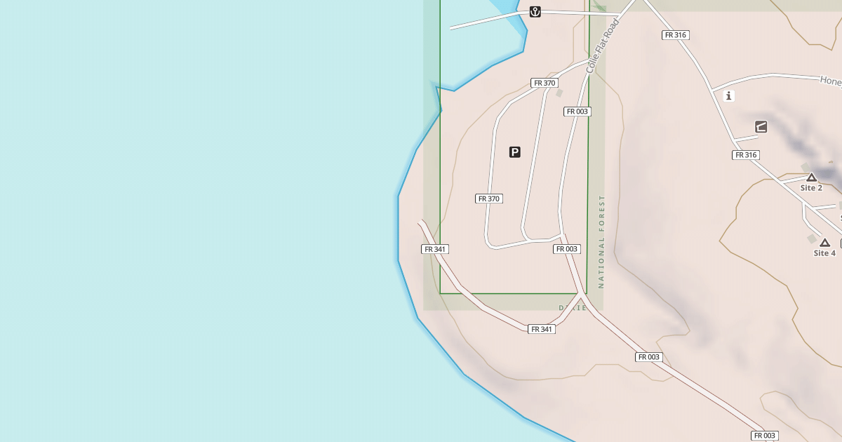 Map preview of ENTERPRISE BOAT RAMP