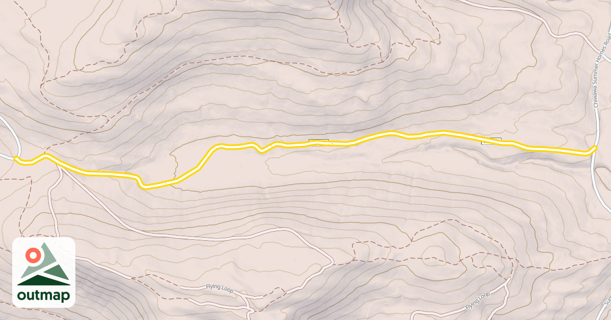 Map of Forest Road 6120-111