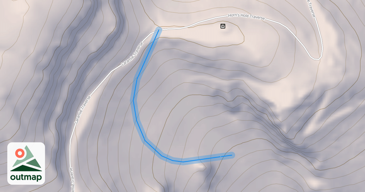 Map of Laramie Bowl