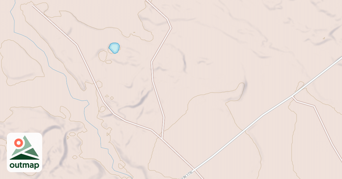 Map of JACKPINE SPUR S