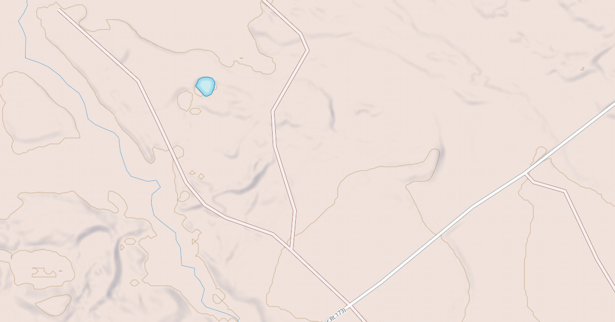 Map preview of JACKPINE SPUR S