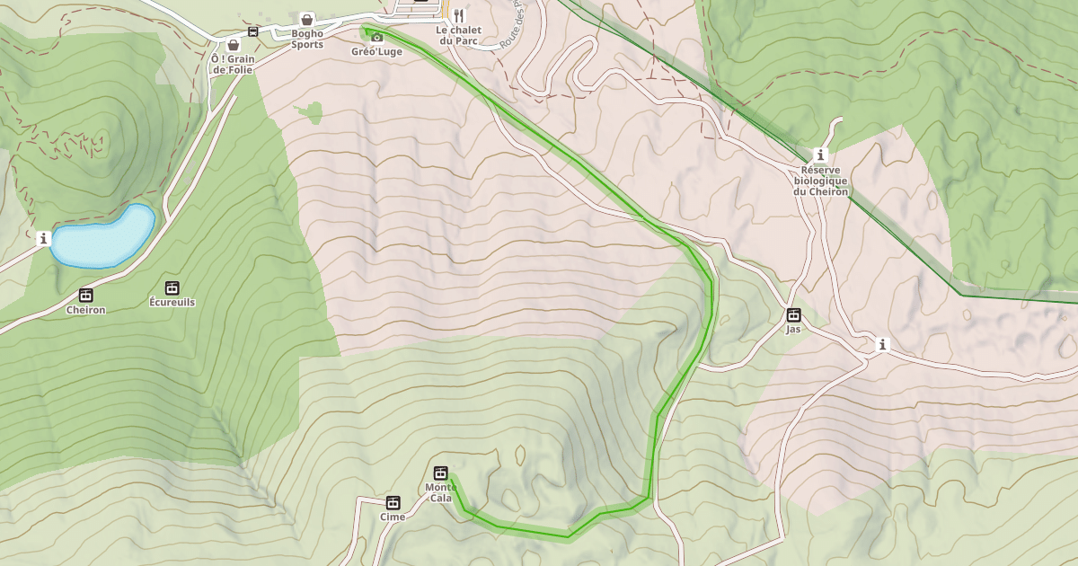 Map preview of Les Dolines