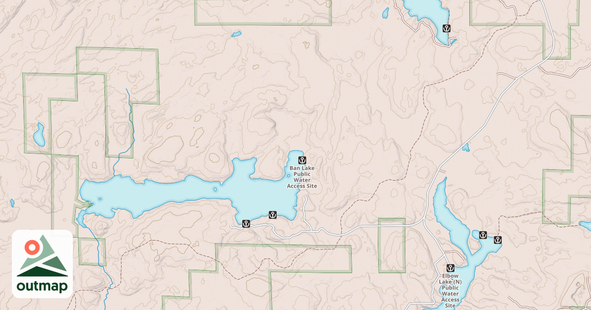Map of David Dill-Arrowhead State Trail