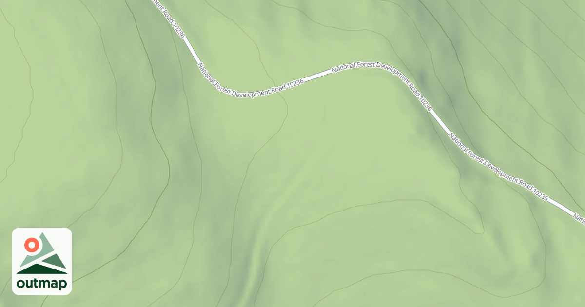 Map of FISH CREEK E