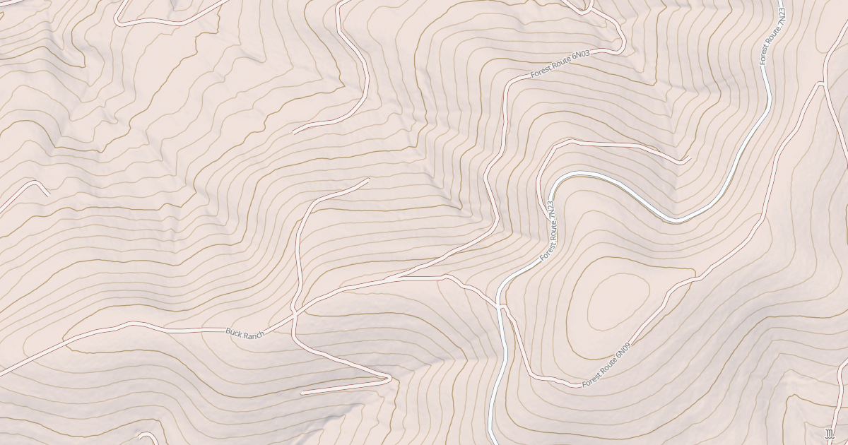 Map preview of USFS Motor Vehicle Use Map Roads {F3D496C9-6AC1-4E42-9F6D-A81C9BD13ABD}