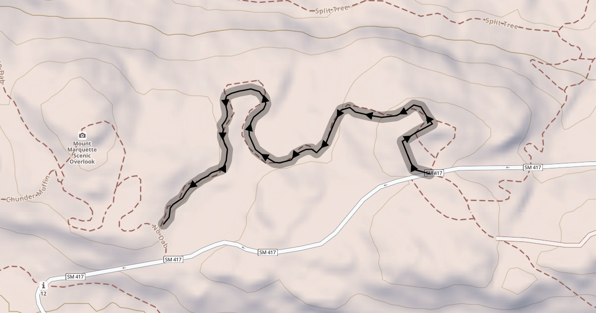 Map preview of Upper No-Dab