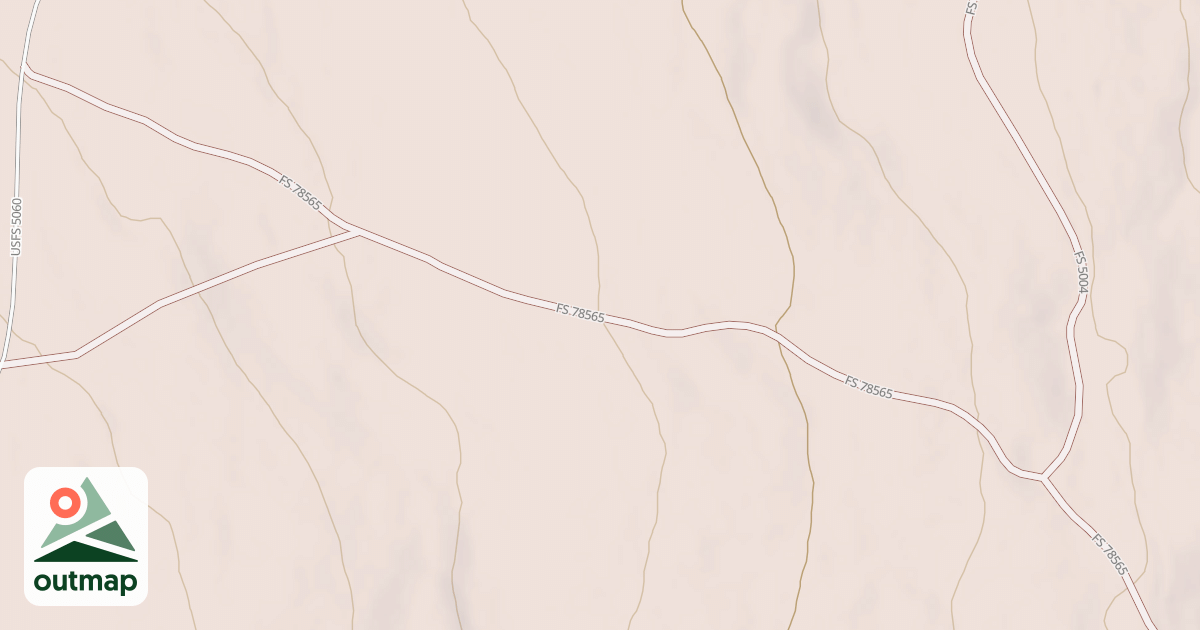 Map of USFS National Forest System Roads {2E6C6294-4C37-4169-9BDA-C8107FE25D0F}