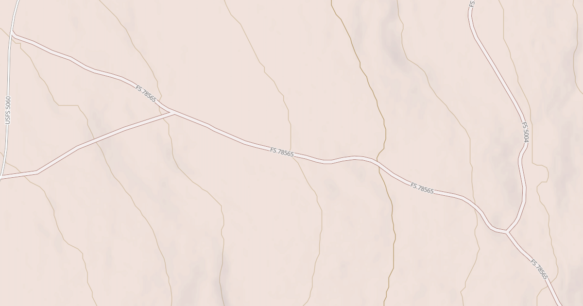Map preview of USFS National Forest System Roads {2E6C6294-4C37-4169-9BDA-C8107FE25D0F}