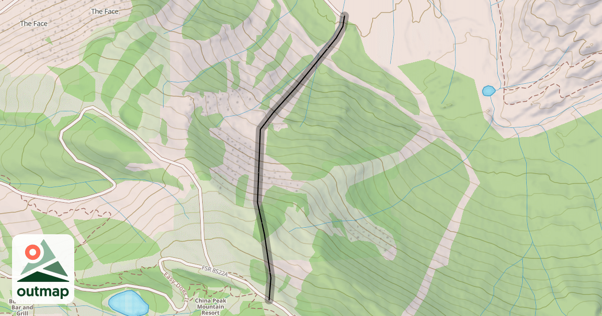 Map of Grouse Creek