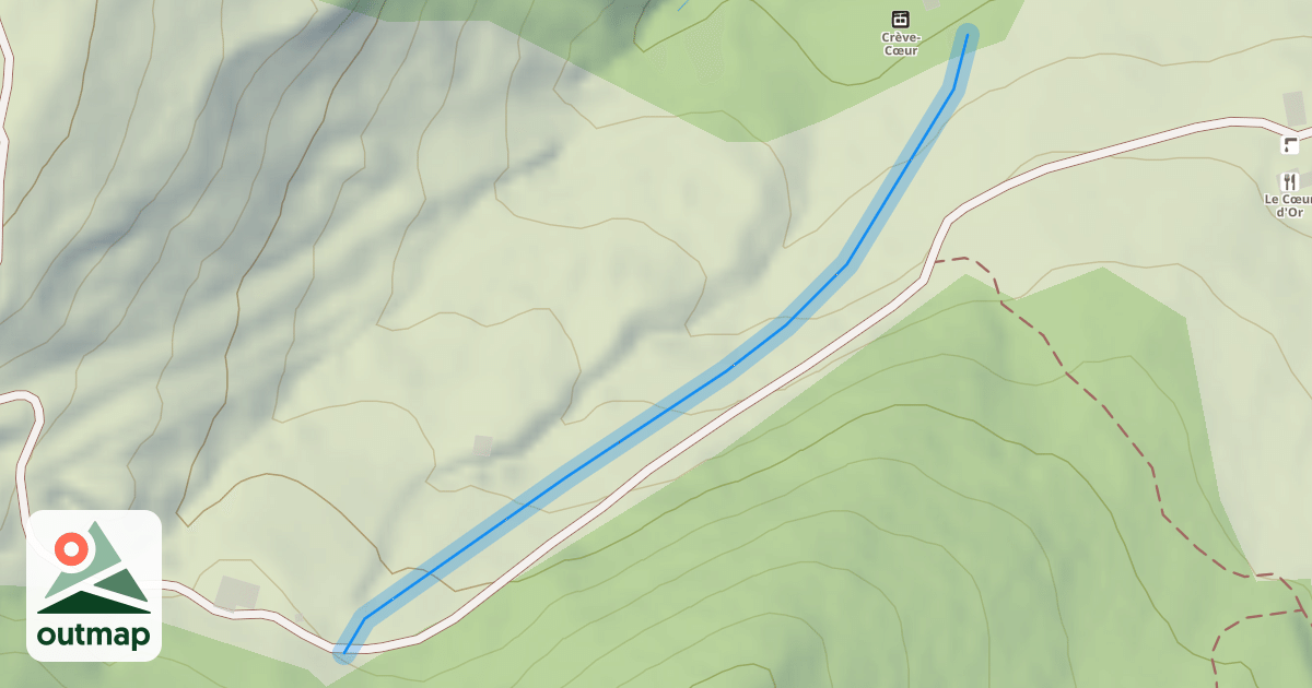 Map of Bouquetins