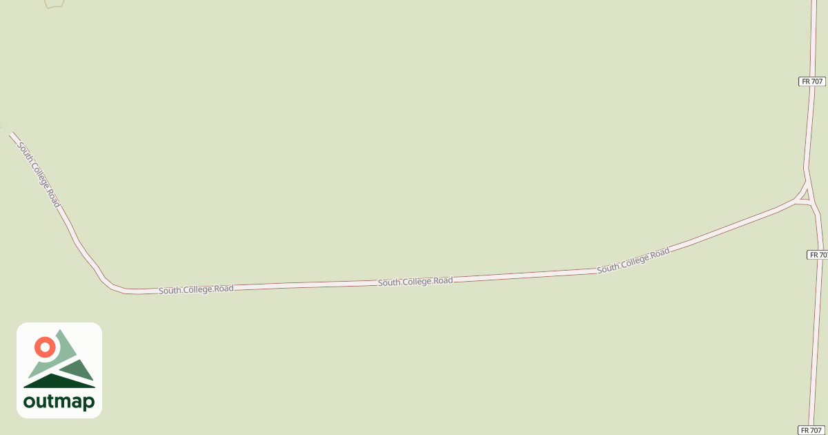 Map of SOUTH COLLEGE